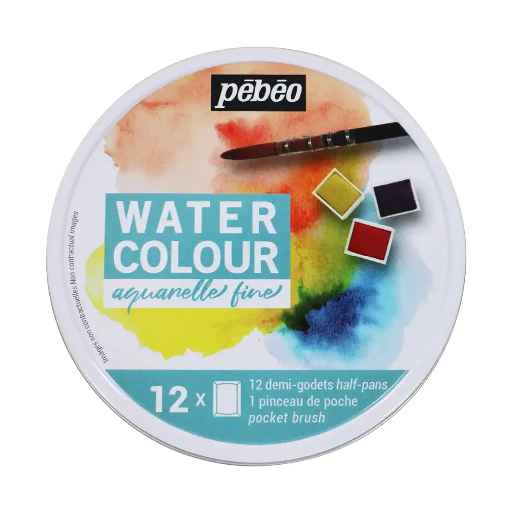 Acuarela en Pastillas Pebeo Aquarelle Fine Sets