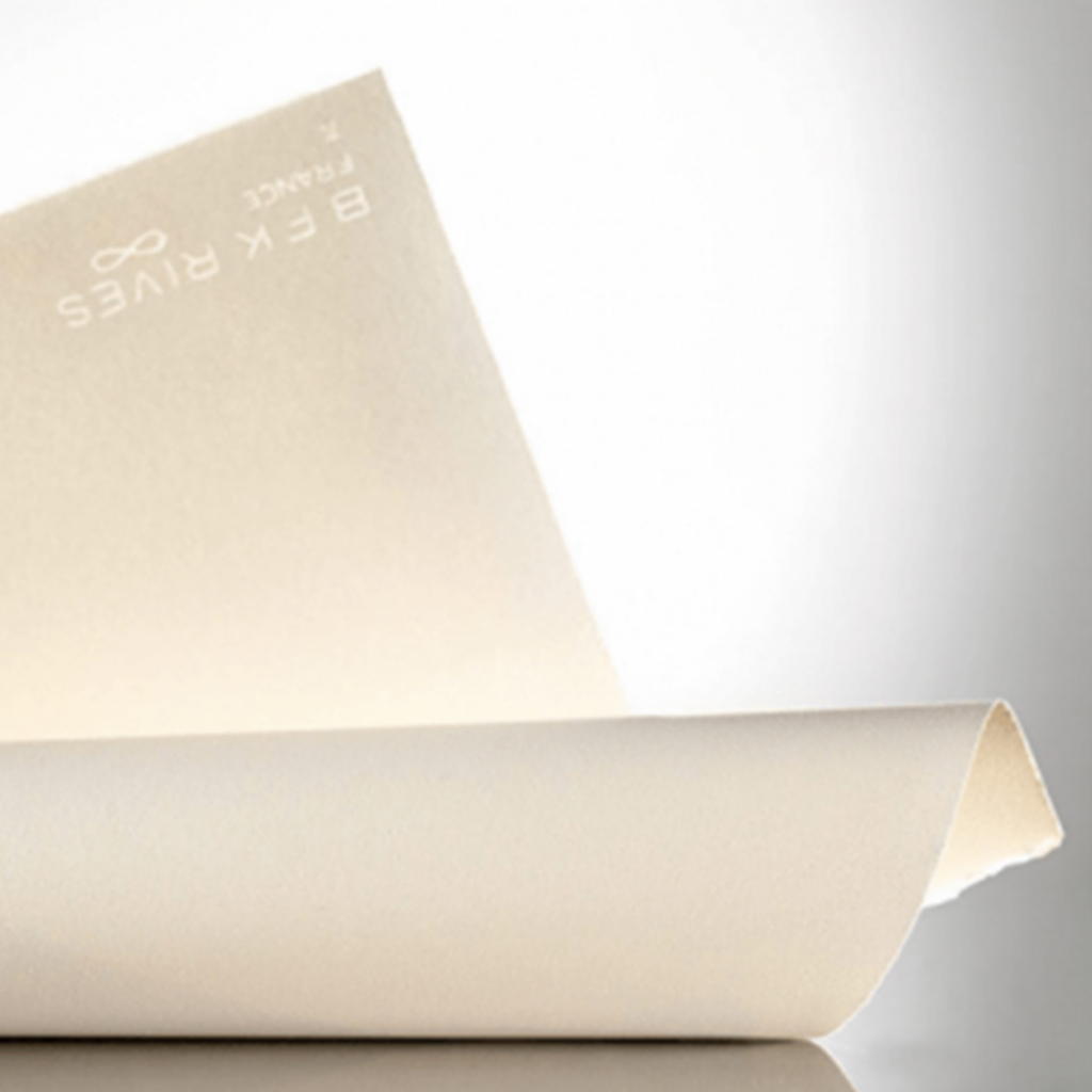 Resma Papel Edición Arches Velin BFK Rives 280gr 56x76 cm 10 Pliegos