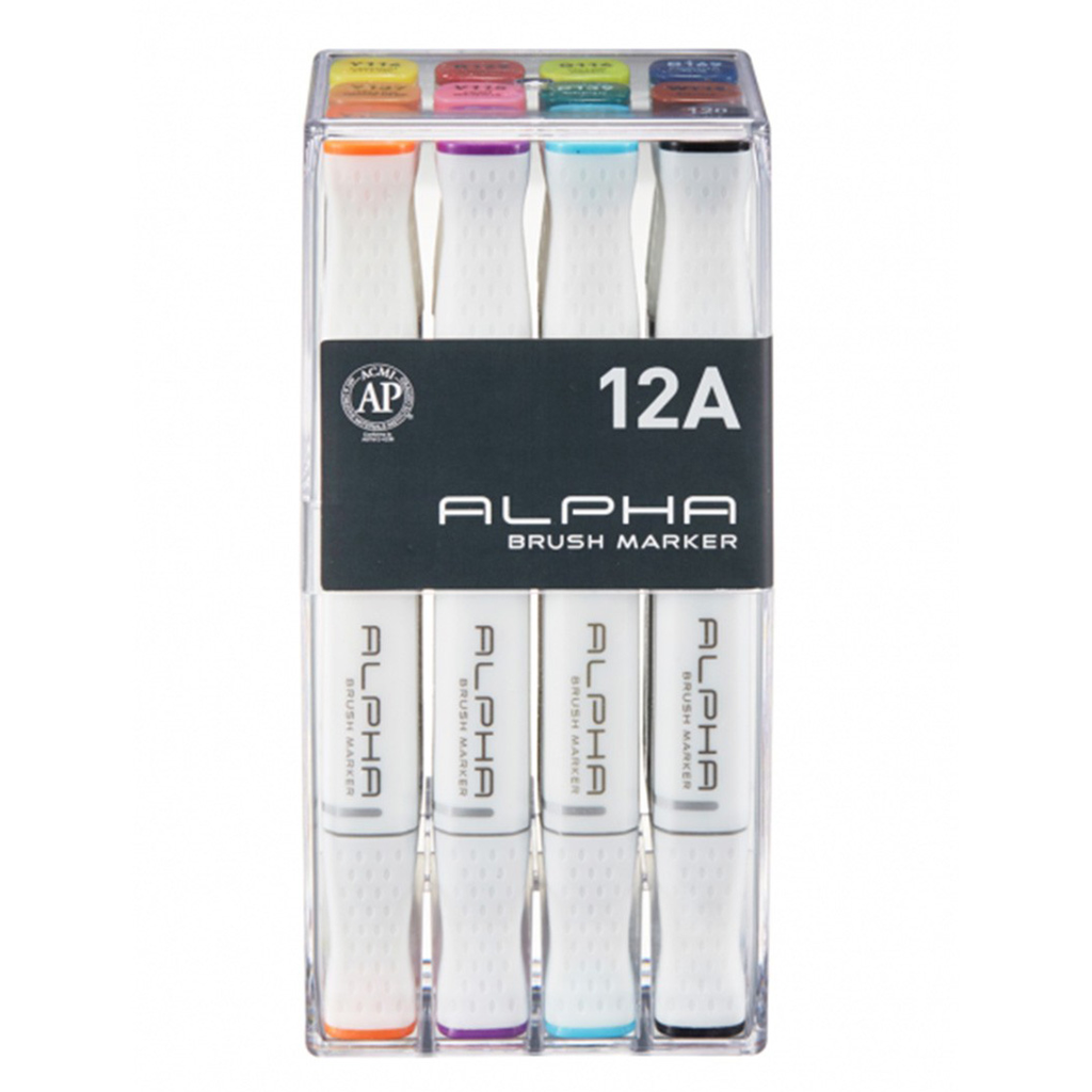 Marcadores Alpha Brush Sets