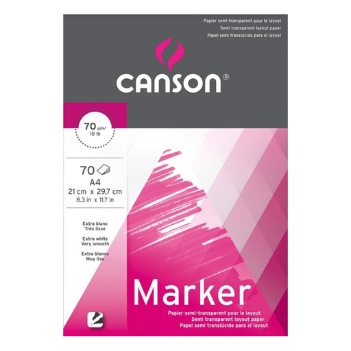 [C200297231] Block Marcadores Canson 70gr A4 70 Hojas