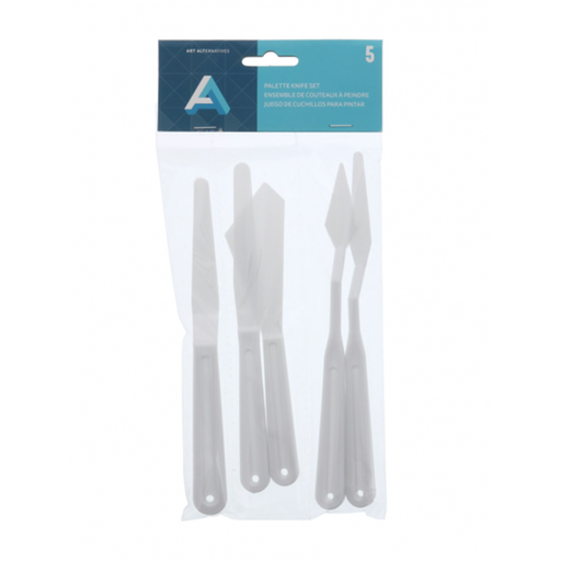 [AA16501] Espátulas Plásticas Art Alternatives Set 5