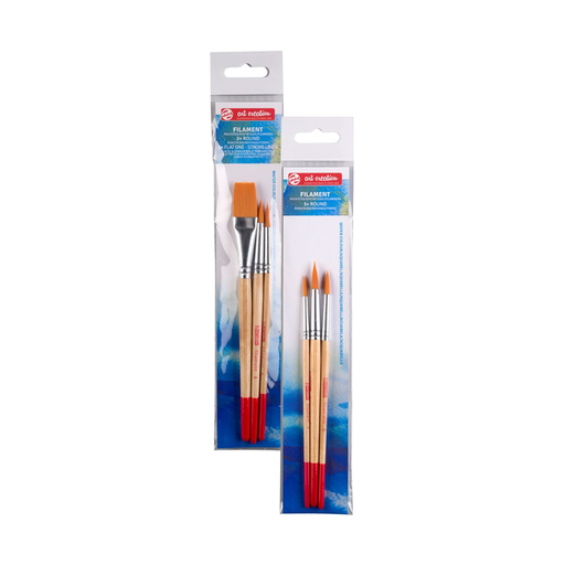 Pinceles Art Creation Acuarela Pelo Sintético Mango Corto