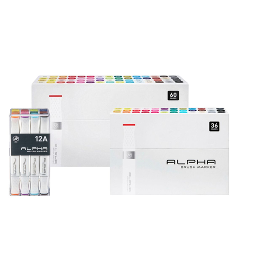 Marcadores Alpha Brush Sets