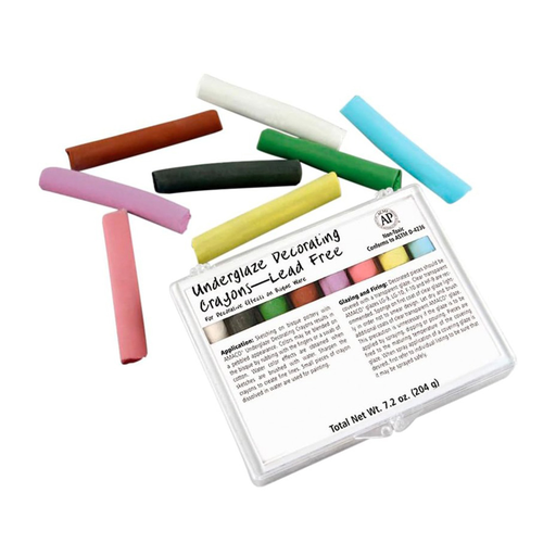 [41252J] Tizas para Cerámica Amaco Underglaze N°208 Set 8 Colores
